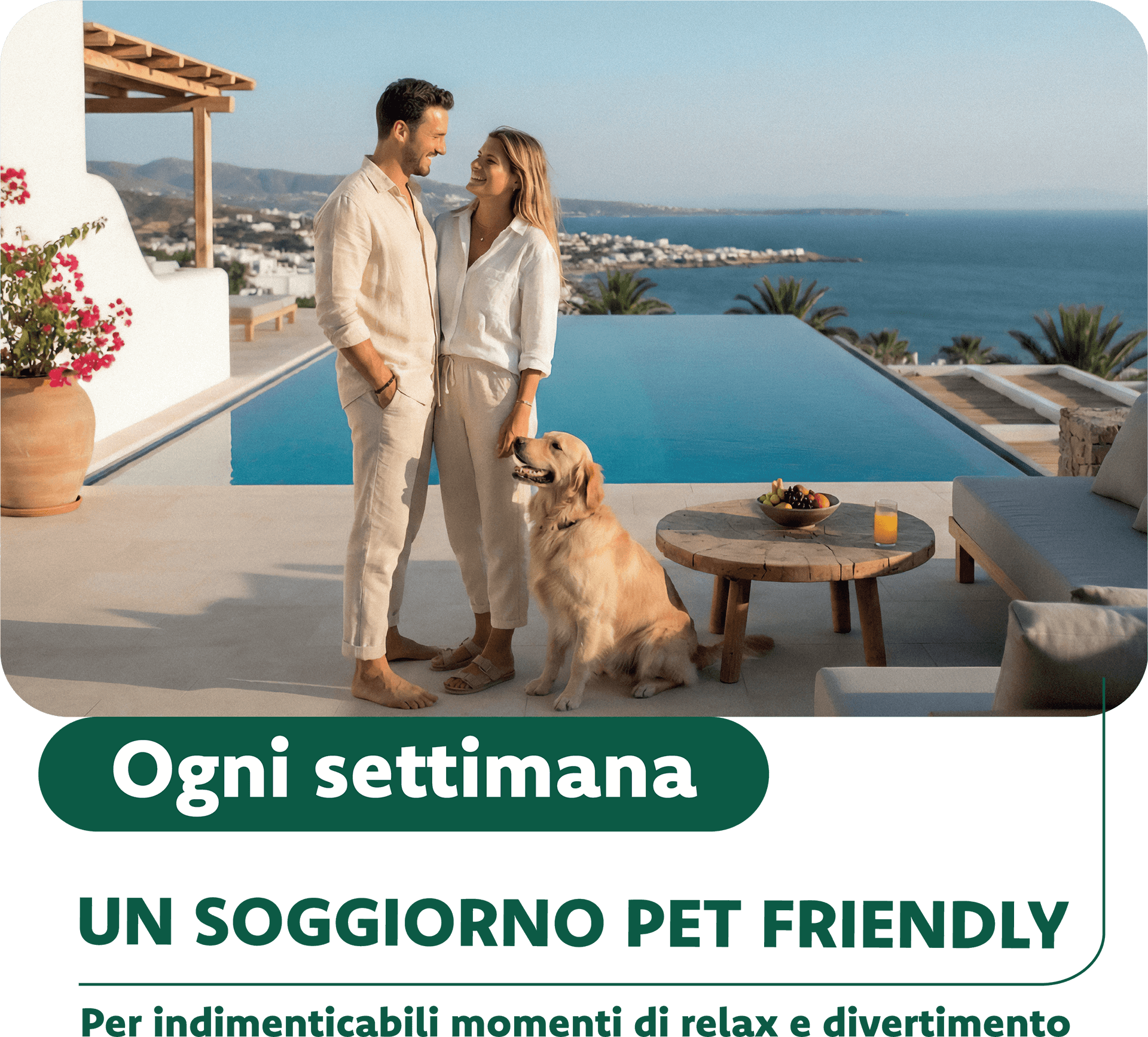 Ogni settimana un soggiorno pet friendly - per indimenticabili momenti di relax e divertimento